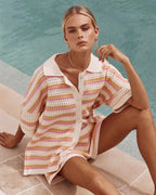 Bellatrix | Striped Summer Two-Piece Set - Image 4
