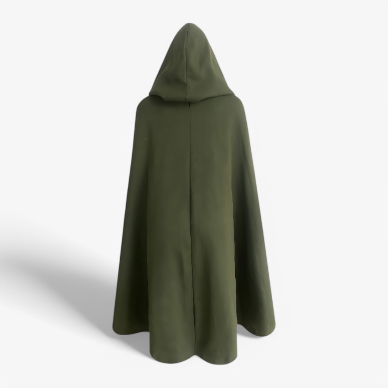 Rowan | Children's Hooded Cape Cloak | Full Length Wide Cut Role-Play Recreation-Kids Costume Set-Eltrendio