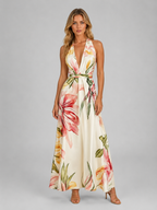 Savannah | Women’s Maxi Dress | Floral Wrap Wedding Guest 4