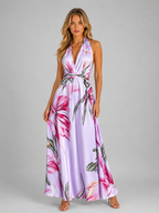 Savannah | Women’s Maxi Dress | Floral Wrap Wedding Guest 5