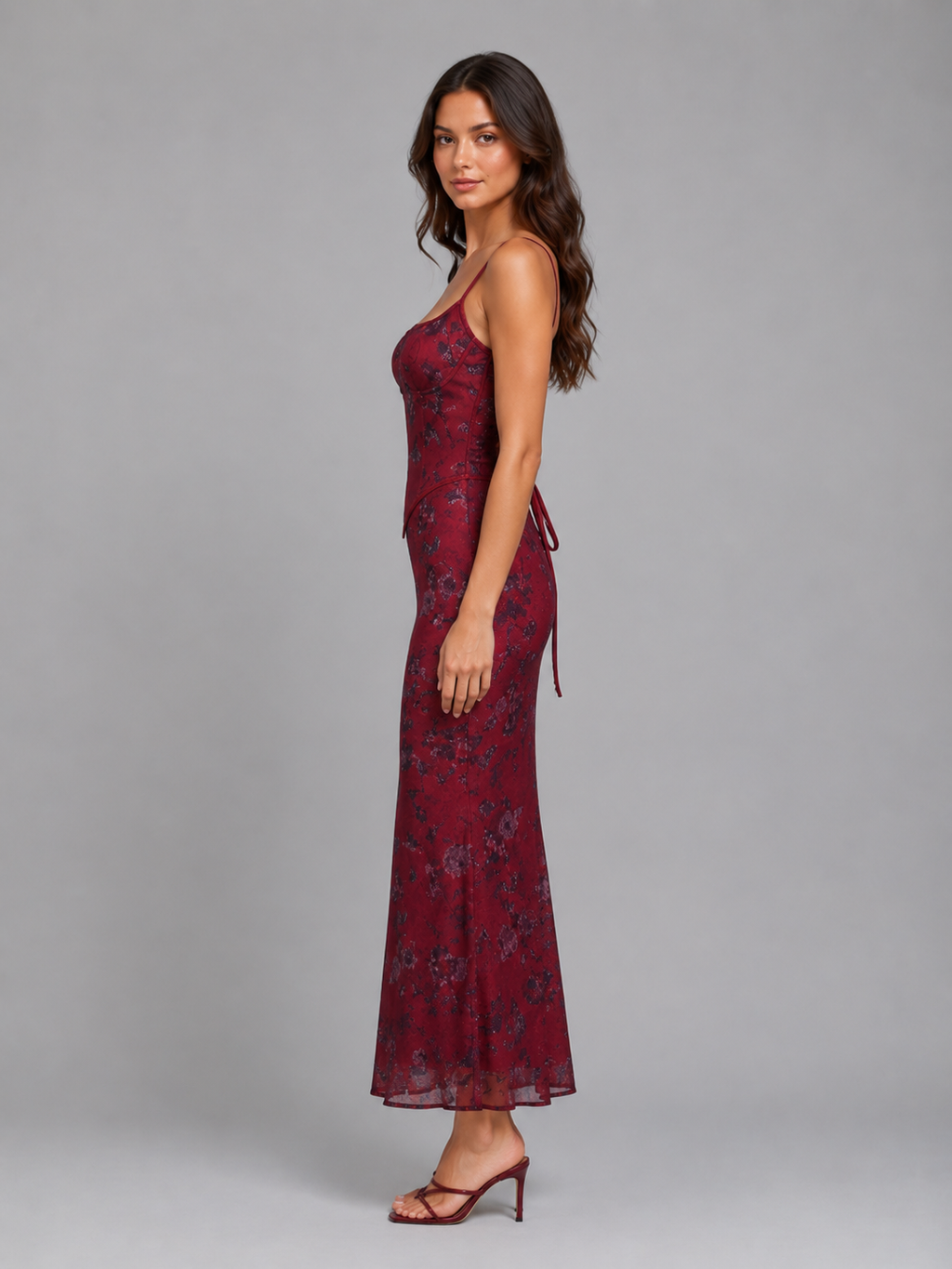 Scarlett | Women’s Maxi Dress | Corset Floral Cocktail 2