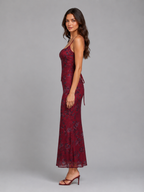 Scarlett | Women’s Maxi Dress | Corset Floral Cocktail 2
