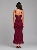 Scarlett | Women’s Maxi Dress | Corset Floral Cocktail 3
