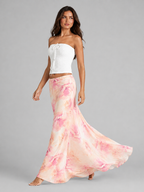 Sienna | Women’s Maxi Skirt | Floral Print Cocktail Party 4