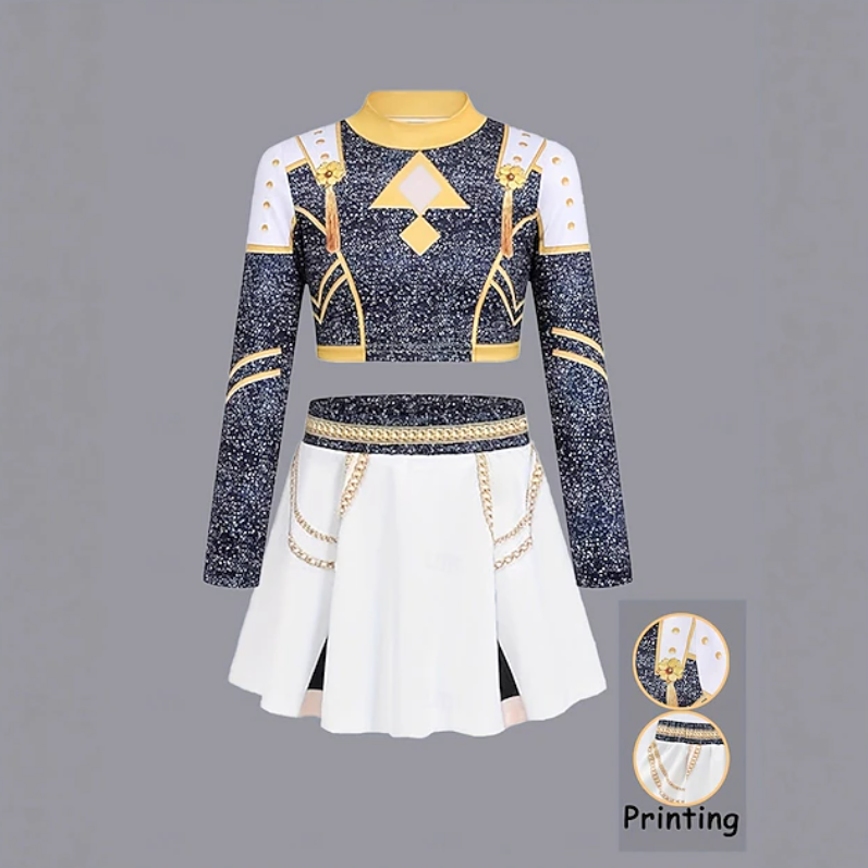 Sophie | Girls’ Performance Costume Set | Long Sleeve Stage Outfit