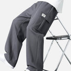 Stonebridge | Men’s Cargo Jogger Trousers | Drawstring Waist Flap Pocket Casual Wear-Men Pants-Eltrendio