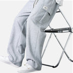 Stonebridge | Men’s Cargo Jogger Trousers | Drawstring Waist Flap Pocket Casual Wear-Men Pants-Eltrendio