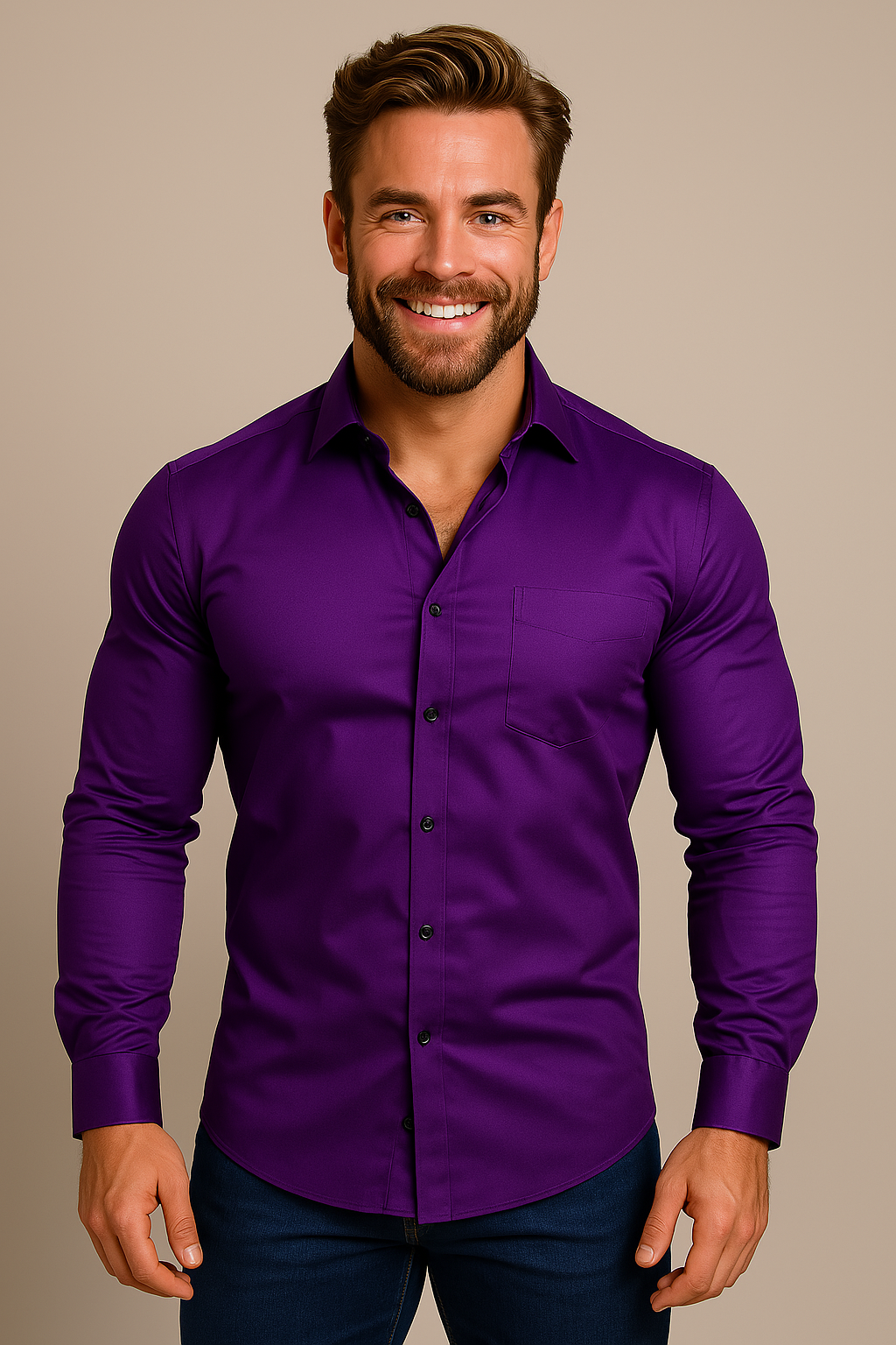 Bryan | Men’s Spring Everyday Tailored Shirt - Image 14