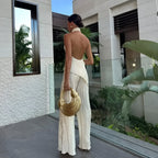 Briarlee | Asymmetric Top Wide-Leg Pants Set - Image 2