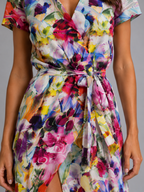 Vivienne | Women’s Maxi Dress | Wrap Front Split Wedding Guest 3
