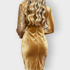 Abbie | Asymmetric Party Dress - Image 4