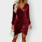 Abbie | Asymmetric Party Dress - Image 3