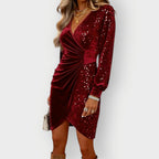 Abbie | Asymmetric Party Dress - Image 5