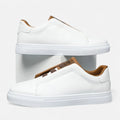 Weston | Men’s Low Top Sneakers | Lace Up Solid Colour Casual Footwear-Men Shoes-Eltrendio