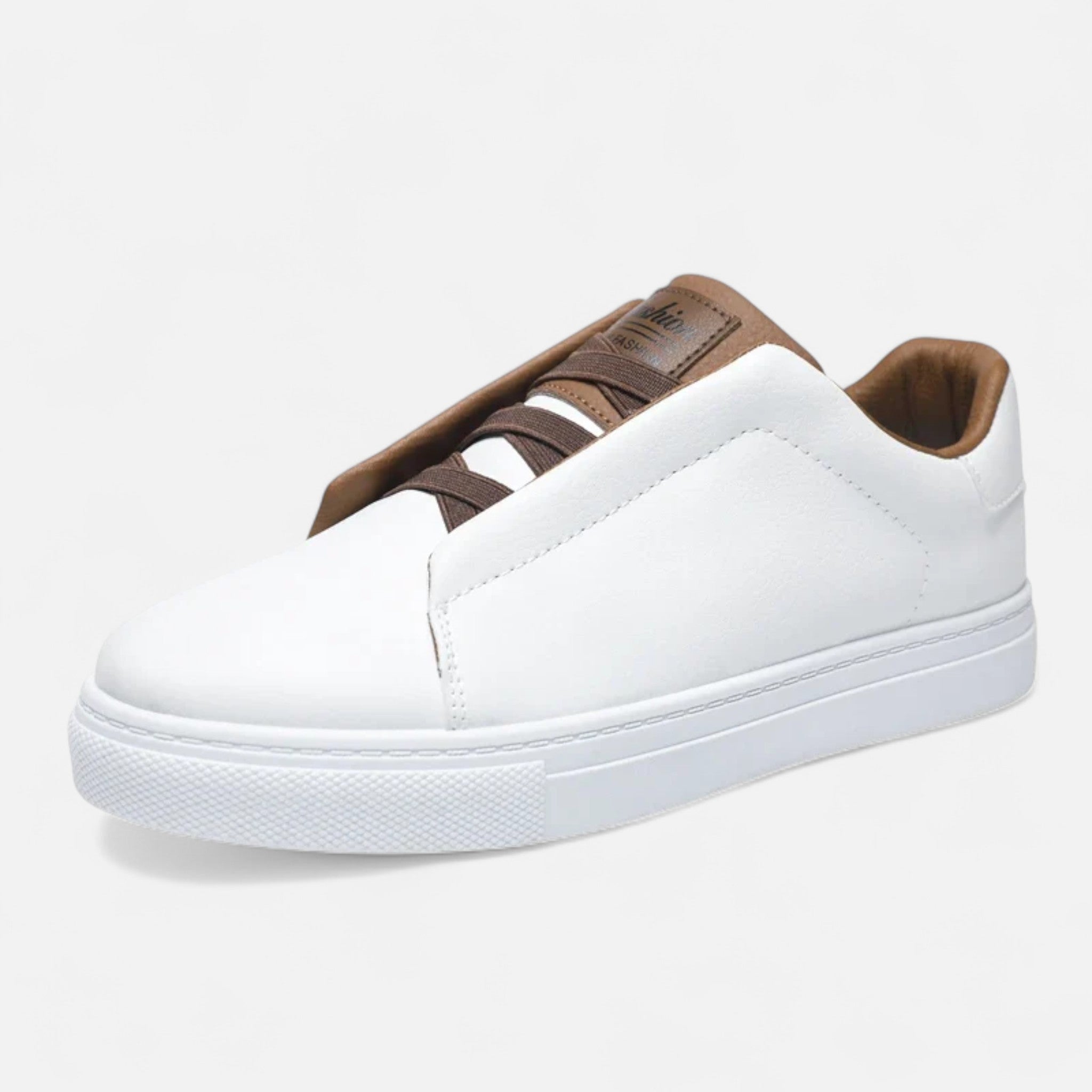 Weston | Men’s Low Top Sneakers | Lace Up Solid Colour Casual Footwear-Men Shoes-Eltrendio